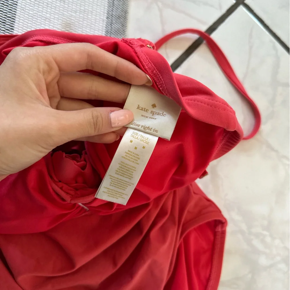 Kate Spade Vibrant Red Swimwear